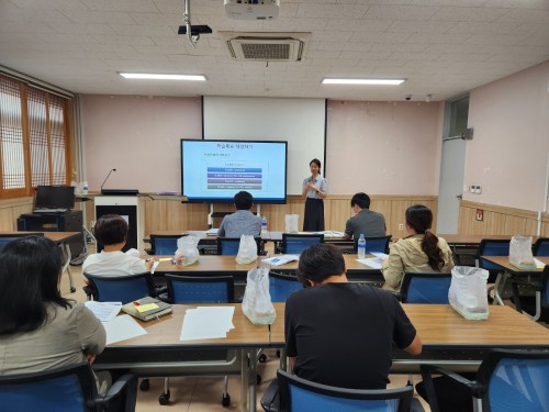 2024년 8월 감염병예방교육 강의력 향상을 위한 교육방법 내부교육